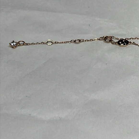 Swarovski Elegant Gold and Purple Pendant Necklace - Picture 5 of 5